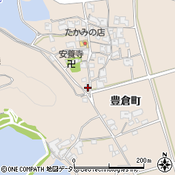 兵庫県加西市豊倉町739周辺の地図