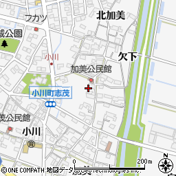 愛知県安城市小川町南加美89周辺の地図