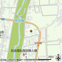 兵庫県姫路市林田町口佐見188周辺の地図