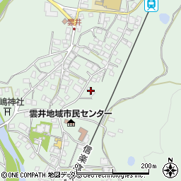 滋賀県甲賀市信楽町牧579周辺の地図