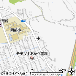 静岡県藤枝市岡部町内谷981周辺の地図