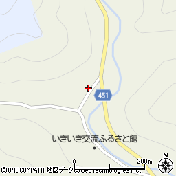 兵庫県赤穂郡上郡町岩木丙399-3周辺の地図