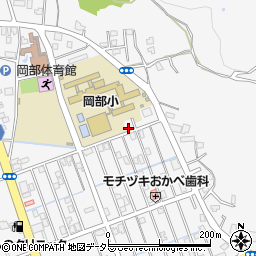 静岡県藤枝市岡部町内谷983-7周辺の地図