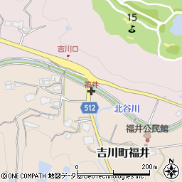 福井周辺の地図