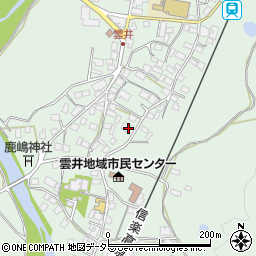 滋賀県甲賀市信楽町牧663周辺の地図