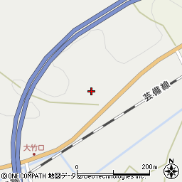 岡山県新見市哲西町大竹71周辺の地図