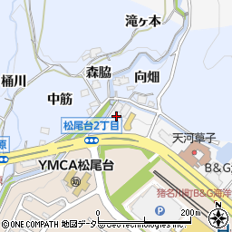 株式会社セレ・ナス　日生中央飛翔殿周辺の地図