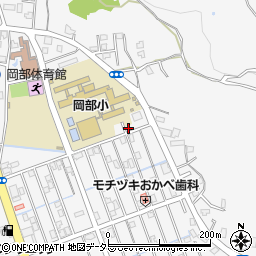 静岡県藤枝市岡部町内谷983周辺の地図
