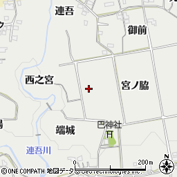 愛知県新城市川路（宮ノ脇）周辺の地図