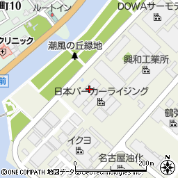 日本パーカライジング株式会社　愛知工場周辺の地図