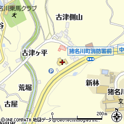 兵庫県川辺郡猪名川町紫合氏上周辺の地図