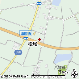 兵庫県加東市松尾384周辺の地図