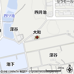 常滑大和幼稚園周辺の地図