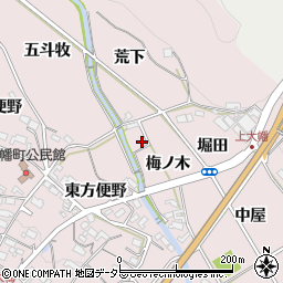 愛知県岡崎市大幡町梅ノ木周辺の地図