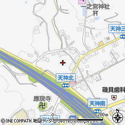 兵庫県加東市天神周辺の地図