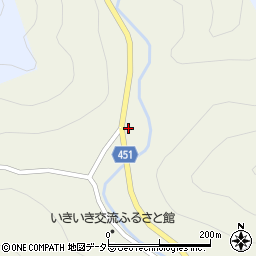 兵庫県赤穂郡上郡町岩木丙392-1周辺の地図