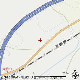 岡山県新見市哲西町大竹29周辺の地図