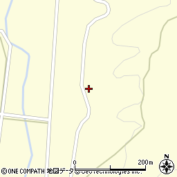 広島県庄原市口和町湯木540周辺の地図