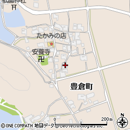 兵庫県加西市豊倉町832周辺の地図