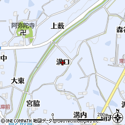 兵庫県宝塚市大原野（溝口）周辺の地図