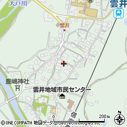 滋賀県甲賀市信楽町牧656周辺の地図
