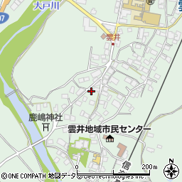 滋賀県甲賀市信楽町牧684周辺の地図