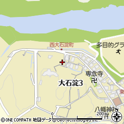 滋賀県大津市大石淀3丁目15-15周辺の地図