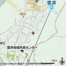 滋賀県甲賀市信楽町牧586周辺の地図