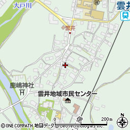 滋賀県甲賀市信楽町牧657周辺の地図