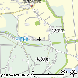 愛知県新城市徳定神ノ前周辺の地図