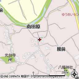 兵庫県川辺郡猪名川町南田原腰前1周辺の地図