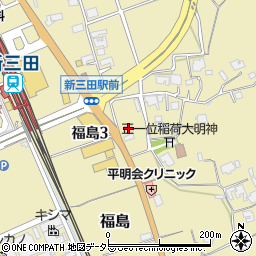 新三田ＭＣビル周辺の地図