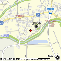 滋賀県甲賀市甲賀町鳥居野907周辺の地図