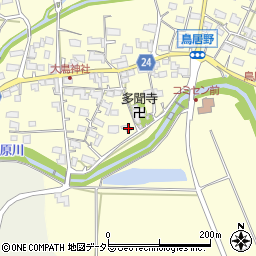 滋賀県甲賀市甲賀町鳥居野909周辺の地図