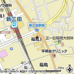 トヨタカローラ神戸　三田店周辺の地図