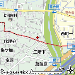 京都府長岡京市久貝3丁目11周辺の地図