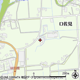 兵庫県姫路市林田町口佐見238周辺の地図
