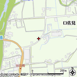 兵庫県姫路市林田町口佐見236周辺の地図