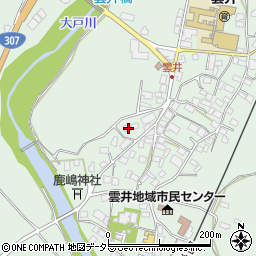 滋賀県甲賀市信楽町牧691周辺の地図