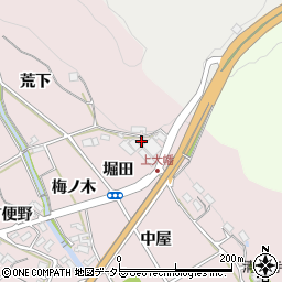 愛知県岡崎市大幡町堀田周辺の地図