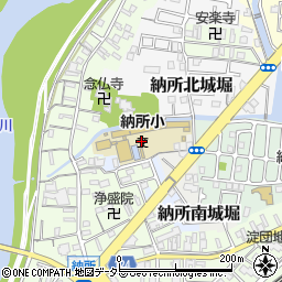 〒612-8277 京都府京都市伏見区納所妙徳寺の地図