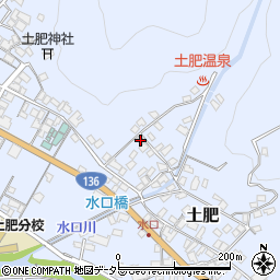 静岡県伊豆市土肥982-1周辺の地図