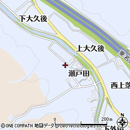 愛知県岡崎市池金町タナダ周辺の地図