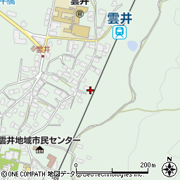 滋賀県甲賀市信楽町牧592周辺の地図