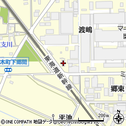 岡崎テクニックス周辺の地図