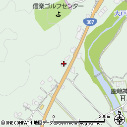 滋賀県甲賀市信楽町牧1404周辺の地図