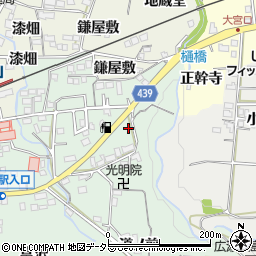 愛知県新城市富沢半田周辺の地図