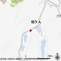 藤川射撃場周辺の地図