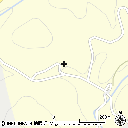 広島県三次市作木町森山中1101周辺の地図