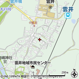 滋賀県甲賀市信楽町牧652周辺の地図